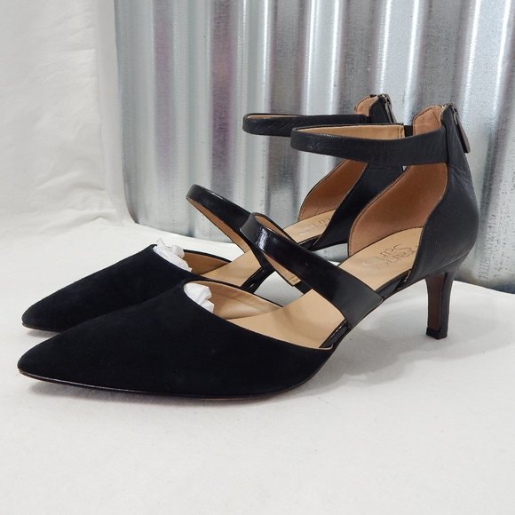 Franco Sarto Shoes - Franco Sarto Black Pointy Toe Stilettos Size 8